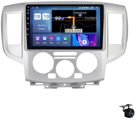 Android 14 - Autoradio doppio DIN per Nissan NV200 (2011-2018), navigazione GPS da 9, lettore video multimediale, DSP integrato, FM, Bluetooth, WiFi, 4G/5G, Carplay, Plug & Play, M400S