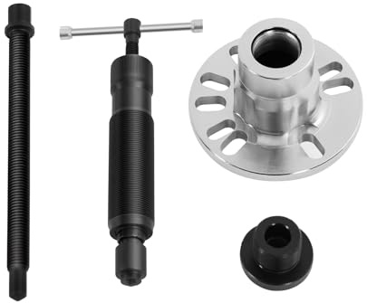 JJsdwin 10T - Extractor de cojinetes de rueda hidráulico, juego de herramientas para rodamientos de 4 o 5 orificios con una circunferencia de perno de 3,78-4,92 pulgadas (azul)