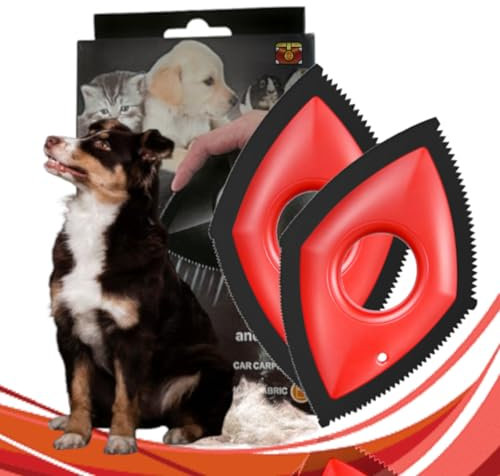 Pack 2 Quita pelos para mascotas, Quitapelos perro, Cepillo de Limpieza Removedor de Pelaje para Gatos y Perros, Lavable y Reutilizable - Cepillo para Perro y Gato, Remover Pelo de Animal para Coche