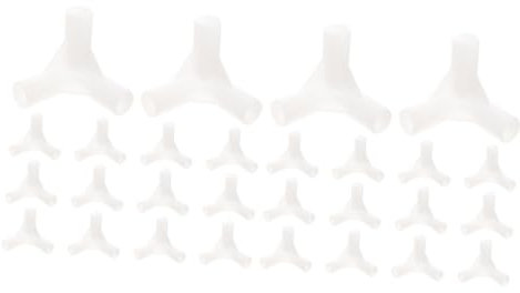 VANZACK 40piezas Conectores De Plástico para Toldos Conectores De para De Carpas y Toldos Accesorios para Construcción y Carpas