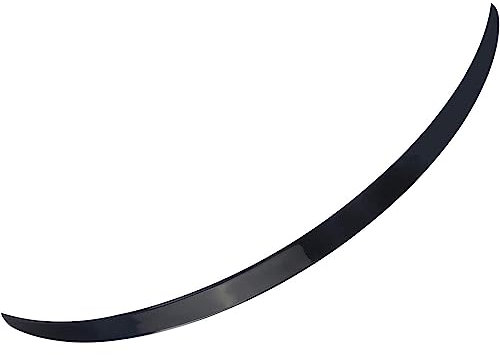 WJBBJW Für Tesla Model Y 2020 2021 2022 Heckspoiler, Auto Spoiler Carbon Spoiler, Kohlefaser Auto Spoiler,1PCS Dauerhaft Kofferraum Spoiler Wing Lip Schwarz