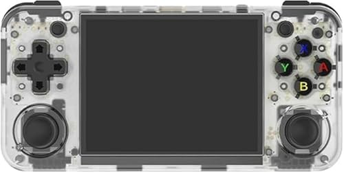 RG35XX H Handheld Game Console,, Linux System, Built-in 64 TF Card with Over 6,000 Games, 3.5 inch IPS Display,5G WiFi Bluetooth 4.2, HDMI TV Output (White)
