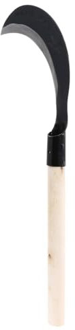 Happyyami Lange Handsense Manganstahl Gartengrasmesser Mit Ergonomischem Griff Für Präzises Jäten Und Unkrautentfernung