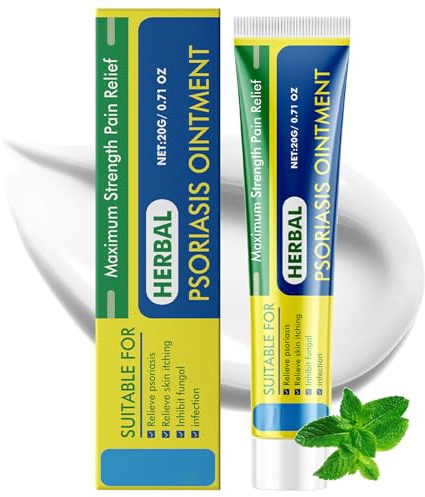Anti Fungal Skin Cream，Psoriasis and Eczema Soothing Ointment, Dermatitis and Anti-Itch Ointment for Dry, Itchy, Rough, Peeling Skin, Fungal Infections Rapid Absorption Repair