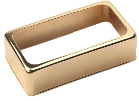 Metall Tonabnehmerkappe Gb312c für Tonabnehmer Gold | Ersatzabdeckung, 2 Stück, für Steg und Hals, Elegant, Zubehör für Gitarristen und Luthiers