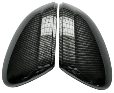Spiegelkappen Auto Für VW Für Passat B8 Variante Für Arteon 2016 2017 2018 2019 Seitenspiegelabdeckungen Kappen Carbon Look(With blind spot hole)