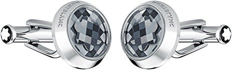 Montblanc Manschettenknöpfe kariertes Montblanc Symbol