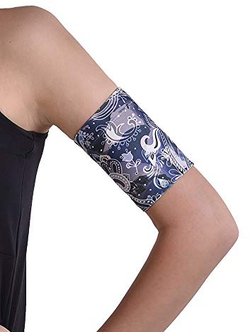 Dia-Band - Brazalete protector para el sensor de glucosa Freestyle Libre, Medtronic, Dexcom o Omnipod - Banda para diabéticos reutilizable