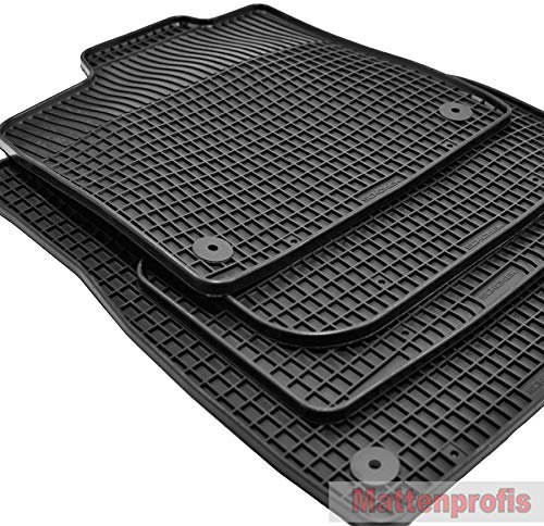 Mattenprofis Gummimatten Gummifußmatten passend für VW ID.3 E11 ab Bj.2019 Sch