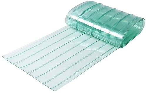 Vigcebit Dog Door Replacement Flaps - Transparent Blue PVC Pet Door Flap - Cat & Dog Door