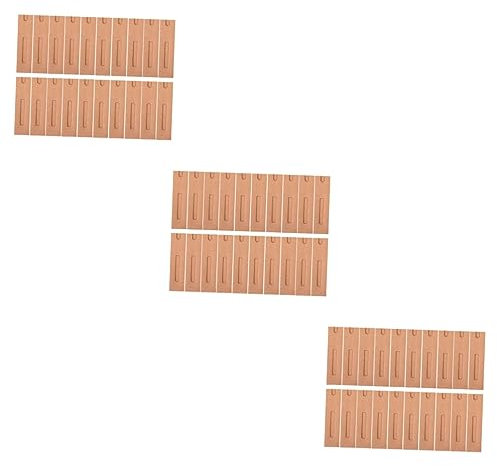 Operitacx 90stücke Kraftpapier Stiftverpackung Faltbare Stiftbox Einfache Papierstift-hülle Für Kugelschreiber Und Füllfederhalter Für Büro Uni Und