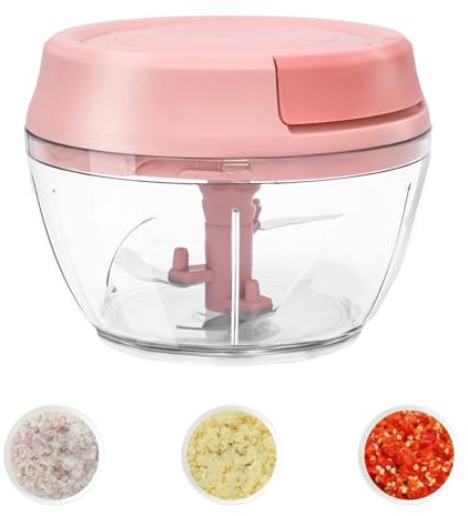 Food Chooper Onion Cutter Miner Pink 500ml