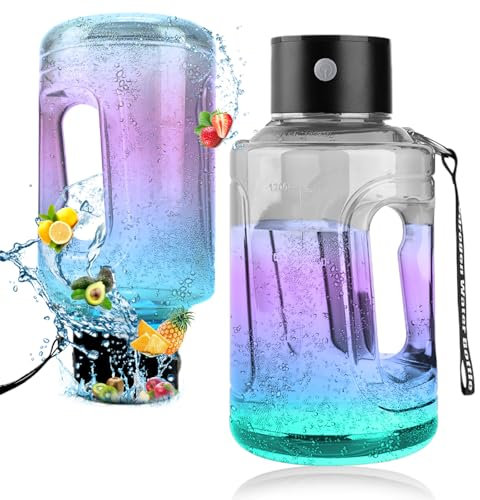 1.5L Hydrogen Water Bottle,Hydrogen Water Bottle Generator, 3 Minute Rapid Electrolysis, Portable Hydrogen Water Generator for Office, Daily Use, Travel and Gifts