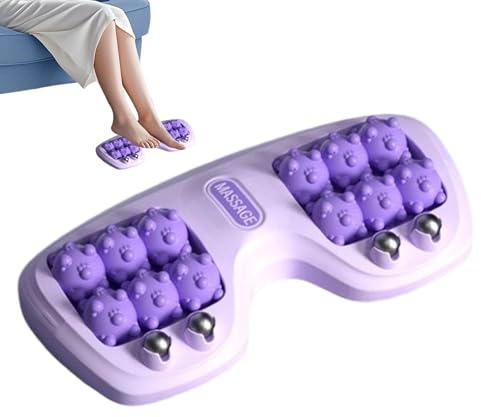 Quorvex Fussrolle - Yoga Faszienrolle Für Plantarfasziitis - Portable Fussrolle Für Plantarfasziitis Training Yoga Zuhause Unterwegs Bei Rücken Hüfte