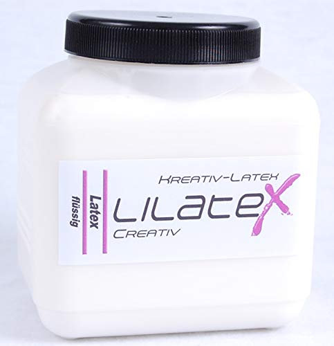 Lilatex Flüssiglatex / Latexmilch1 Liter (gelb)