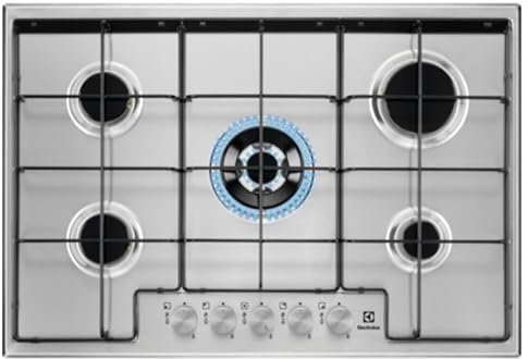 ELECTROLUX EGS7534X PIANO COTTURA GAS 75 CM 5 FUOCHI TRIPLA CORONA