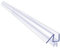 Wuyangcun Junta de ducha junta de sellado 50cm/19.69inch apta para vidrios de 6/8/10/12 mm de grosor (6mm)
