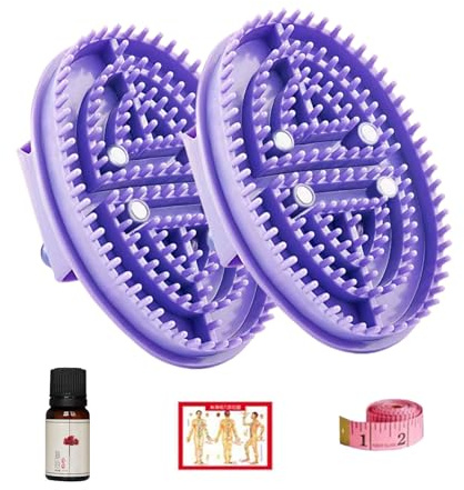 Massagebürste für Cellulite | Bauchmassagebürste | Tragbares ergonomisches | Stimulationswerkzeug für Senioren Reisen Spa Professioneller Salon Gesichtskalp Rücken Arm Schulter