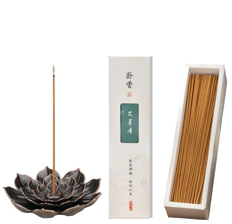 Varillas de incienso natural de artemisa 400 varillas, fragancia natural de larga duración para el hogar, oficina, sala de yoga, sala de té, templo, regalo
