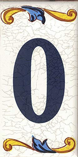 Numero civico esterno. Numeri civici esterni. Numero civico esterno moderno. Numero civico esterno ceramica. Nomi, indirizzi e segnaletica. Design “Craquelé (Numero Zero 0)