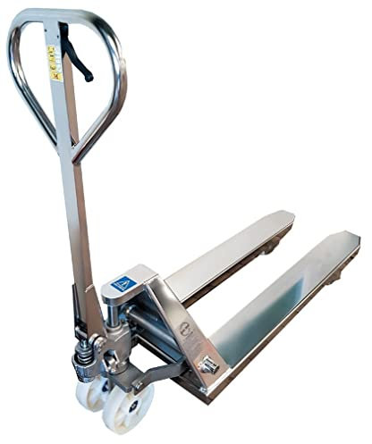 Transpalette manuel premium 2,5T inox 304 HPESE25S304 Stockman