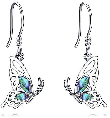 Earrings Animal Sterling Silver Drop Earrings Pendant Jewelry Gift For Women Girls Mom Lovers