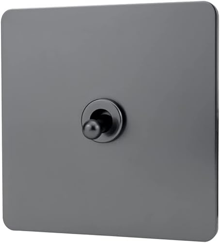 interruptor de pared retro,interruptor de luz de p 86 tipo de pared, palanca de cobre sólido for paredes, interruptor de palanca de 110-250V, interruptor de palanca intermedio de 2 vías de 1-4 entrada
