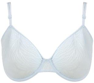 Calvin Klein Damen Demi-Cups BH Lightly Lined mit Bügel, Blau (Plein Air), 90C