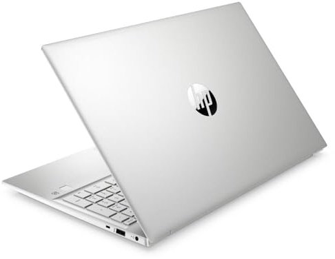 HP Pavilion 15-eh1004sf, A18R3EA, Ordinateur Portable, AMD Ryzen 7 5700U, 16 Go RAM, 512 Go SSD, AMD Radeon Graphics, Écran 15.6 FHD IPS, Antireflet, Windows 11, Clavier AZERTY, Argent