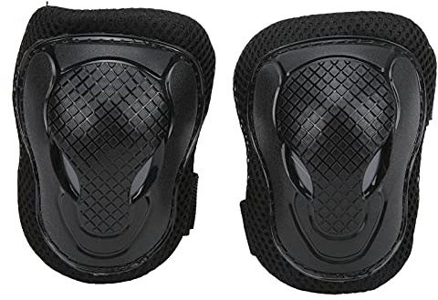 Srliya Roller Skate Protection Gear Set Adjustable Knee Elbow Pads Wrist Guards Comfortable for Adult
