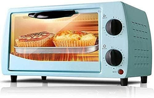 BTURYT Mini Four Électrique pour La Maison, Four À Pâtisserie Multifonctionnel, Corne De Pain, Grill À La Maison, Petits Gâteaux À Pâtisserie, Four À Pizza, Mini Fours (Bleu) (Bleu)
