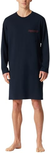 Schiesser Herren Nachthemd lang - Bigshirt - Sleepshirt - Organic Cotton - Comfort Nightwear