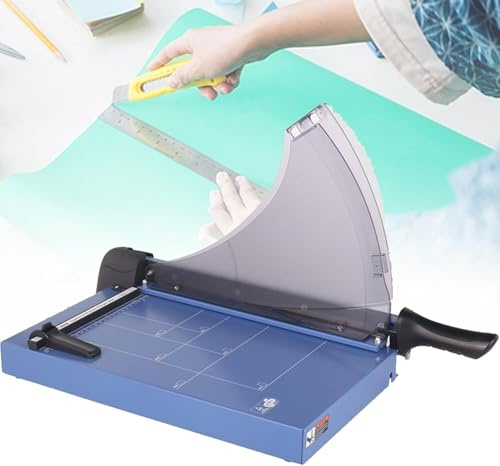 Small paper cutter A4 Type Paper Cutter Manual Precision Lever Guillotine For Offices, Schools, Businesses And Printers With A Variety Of Scoring/security Protection Block Cutters Multi-function offic