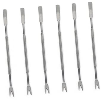 CIYODO 6 Piezas Utensilios Mariscos Abrelobster Aleación Zinc Resistente Tenacillas con Pinchos Acero Inoxidable para Cangrejo y Nueces Uso Cocina