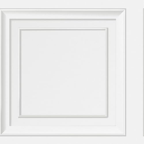 Fine Decor FD43298 Distinctive Sqaure Panel, White