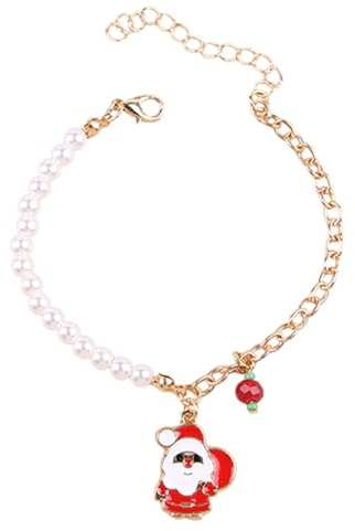 Cat Necklace Collar - Adjustable Jewelry Costume Accessories | Pearl Dog Collar Necklace,for Puppies Decoration Wedding Party Birthday Photography Christmas