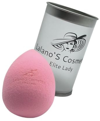 Lalano'S Cosmetics Elite Lady Makeup-svamp rosa