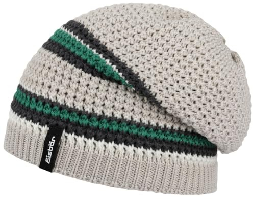 Eisbär Mex 2.0 RL Beanie Strickmütze Skimütze Wintermütze Damen/Herren - Made in The EU mit Umschlag, Futter, Futter Winter Herbst-Winter - One Size beige