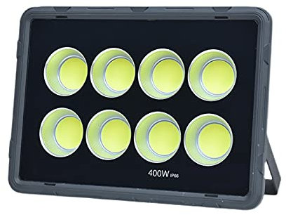 Générique Lumières De Sécurité À LED 400W Extérieures, Projecteur LED Ultra Lumineux IP66 Étanche, Projecteur LED Extérieur pour Éclairage Intérieur Et Extérieur De Couloir De Jardin(Size:40
