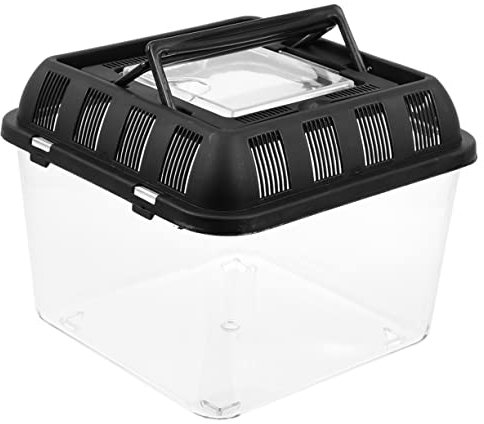 HANABASS Kletter-zuchtbox Für Haustiere Futterbox Für Reptilien Lichtdurchlässig Belüftet Robust Verschleißfest Bruchfest Mit Belüftungsöffnungen Für Frische Umgebung