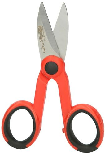 KS Tools 118.0013 Forbici da officina universali, 143mm