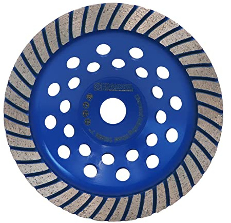 HIGHDRIL Diamant Schleiftopf 180MM für Stein,Beton,Fliesenkleber,Granit | Diamant Schleiftopf Beton Doppelreihig 180MM x 22,23MM-Diamant Schleiftopf für Stein,Beton,Fliesenkleber,Granit,Mauerwerk
