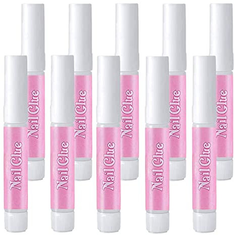 BODYA 10 pezzi colla per unghie extra forte per unghie finte colla per applicare punte artificiali per manicure