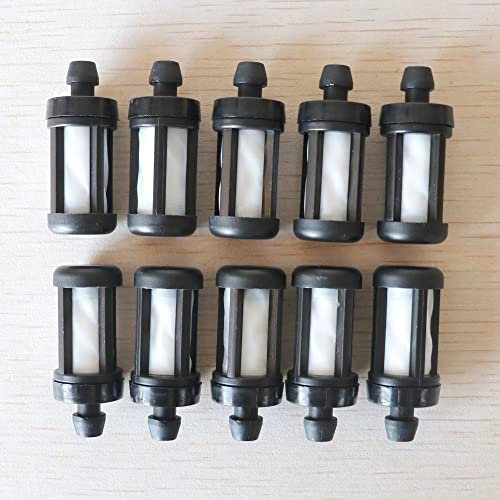 PRODCA Haushaltszubehör 10 Stück Kraftstoff Gas Benzinfilter REPARATURTEILE PASSEND Kompatibel mit Stihl 017 018 MS170 MS180 Kettensäge Ersatzteile