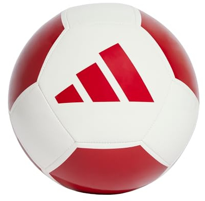 adidas Unisex Fußball, White/Solar Red, 4