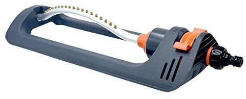 Irrigatore automatico da giardino – Irrigatore da giardino grande superficie | Irrigatore oscillante da giardino con 19 ugelli, Irrigatore oscillante per grandi