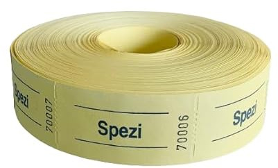 TAMLED Bonrolle SPEZI 1000 Abrisse perforiert fortlaufend nummeriert