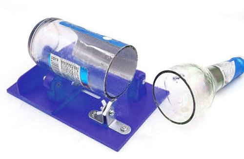 Xiixuuj Outil de coupe de bouteille de bière, coupe-bouteille en verre,Outil de coupe de bouteille de verre à vin | Coupe-bouteille précis de bière et de vin, outil de coupe de bouteilles rondes,