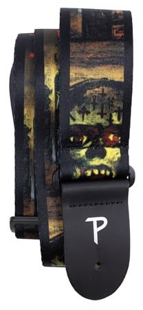 Perri’s Leathers Ltd. – Slayer – Seasons in the Abyss – Polyestergurt – Verstellbare Länge – Für E-Gitarren, Akustikgitarren und Bassgitarren – Polyester – Hergestellt in Kanada