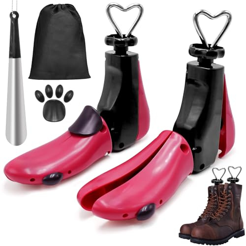 Gebrazy 2 Stück Schuhdehner Damen Herren, Schuhdehner Schuhweiter, Schuhspreizer für zu Enge Schuhe für Herren, Damen, Sneakers, Stiefeletten